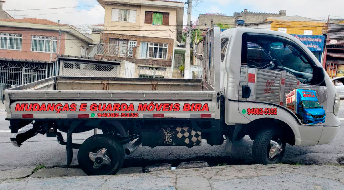 Serviços da Empresa Mudanças e Guarda Móveis Bira